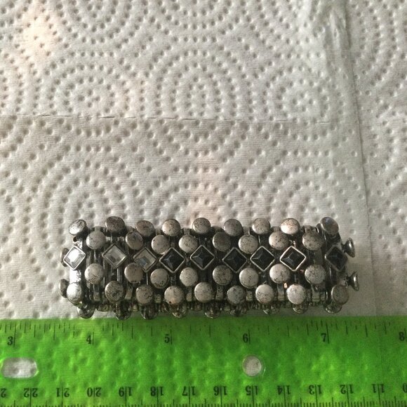 Women's bracelet metal vintage elastic - Picture 1 of 7
